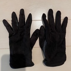 【美品】皮　レディース　手袋　サイズM