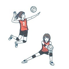 🏐バレー（9人制）のメンバー募集