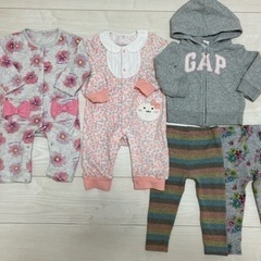80サイズ　ベビー服　5点　まとめ売り
　