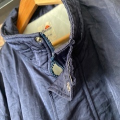 ellesse 90年代　 ロング丈ナイロンコート　服/ファッション コート の画像