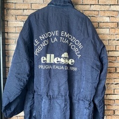 ellesse 90年代　 ロング丈ナイロンコート　服/ファッション コート の画像