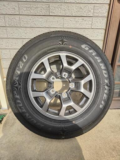 [新車外し]SUZUKIジムニーシエラJB74W純正アルミホイール美品★送料込み ジムニーシエラ新車外し（JB74W）シエラ純正アルミホイール1本