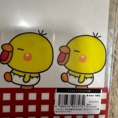 【新品、未使用】ピッピ、カッパさんクリアファイルの画像