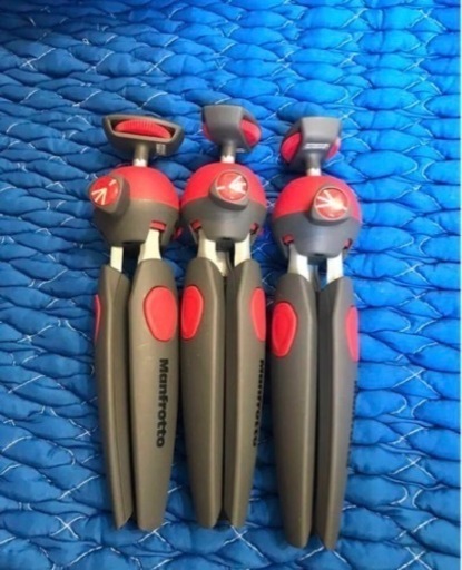 Manfrotto ミニ三脚 PIXIシリーズ PIXI EVO ボール雲レッド MTPIXIEVO-RD