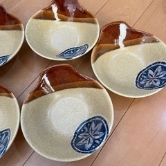 小皿茶碗 5点セットの画像