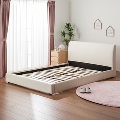 ニトリ　ダブルベッド【バッソ】