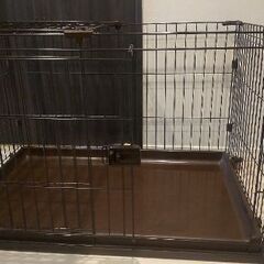 お譲りします！犬のケージです！キャスター付きです！の画像