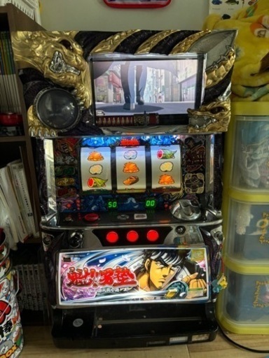 パチスロ　実機　魁!!男塾  5号機　不要機付き