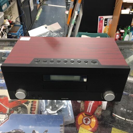 コイズミ CD　ラジオ  　SDB-4708  ブラウン 　２０２０年製