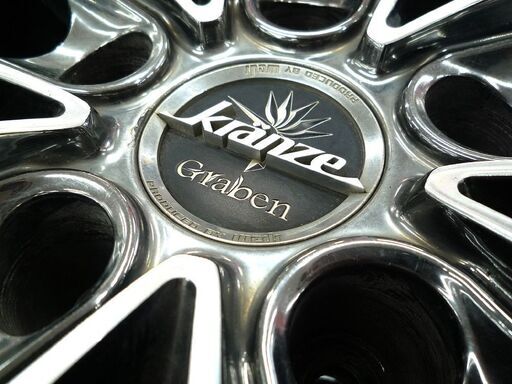 ホイール Weds Kranze Graben ウエッズ クレンツェ グラベン 20インチ 5穴 114.3 8.5J +35 タイヤ付き 4本セット 255/35R20 苫小牧西店