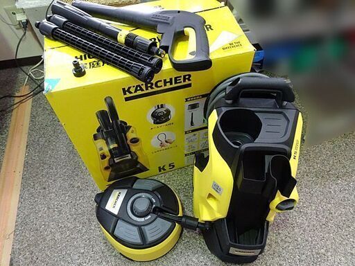 動作品【 KARCHER/ケルヒャー 】高圧洗浄機 K5 プレミアム サイレント 洗車 洗浄 清掃◆50Hz
