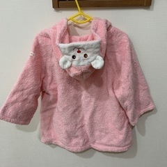 ミキハウス　タオルポンチョの画像