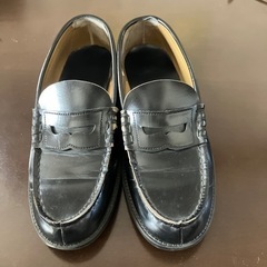 高校25.5本革ローファー男子靴