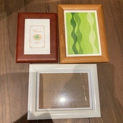 写真立て3点の画像