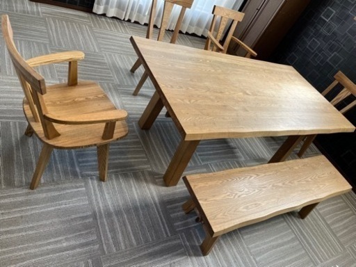 ダイニングテーブル6点セット