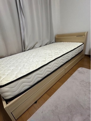 (受け取りの方決まりました)家具 ベッド シングルベッド