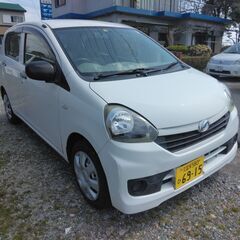 ダイハツ ミライース 令和７年６月まで車検が付いています。