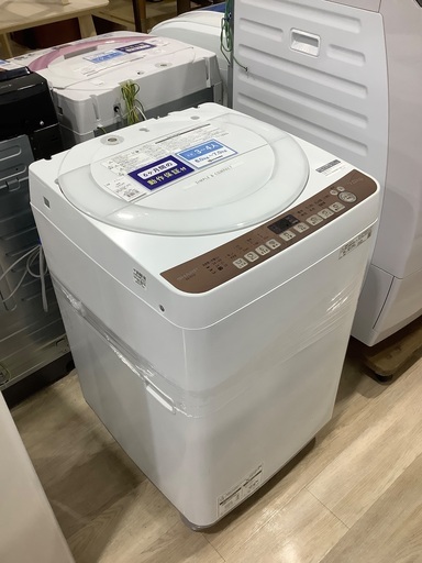 SHARP 全自動洗濯機　ES-T712-T 7.0kg 2020年製　入荷致しました！