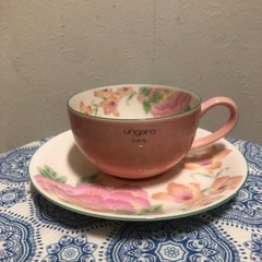 生活雑貨 食器 コーヒー、ティーカップ、ソーサー1組の画像