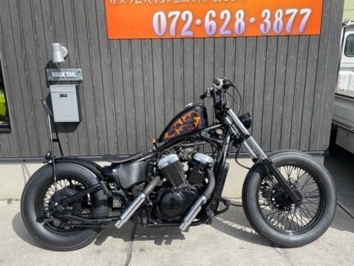 ★65万円　スティード400 セル1 実働車　ホンダ　アメリカン　ホンダ　NC26 フルカスタム！新品部品多数！