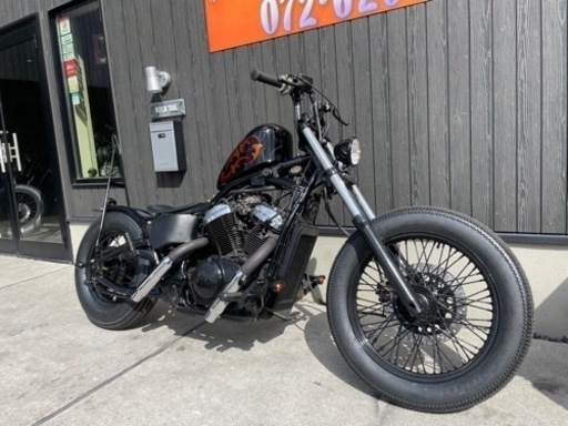 ★65万円　スティード400 セル1 実働車　ホンダ　アメリカン　ホンダ　NC26 フルカスタム！新品部品多数！