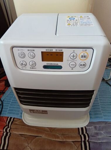 値下げ　コロナ石油ファンヒーター　新品同様