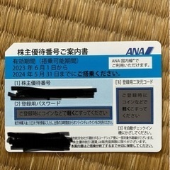 ANA株主優待券