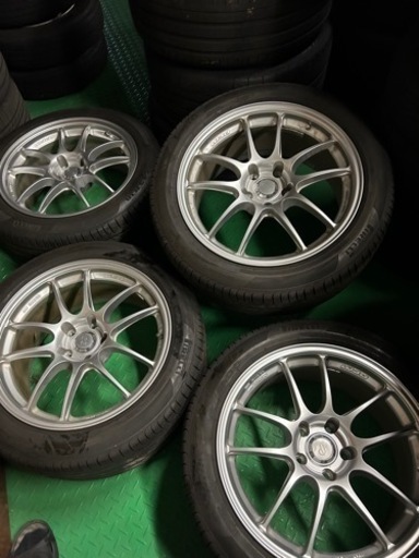 ENKEI PF01 18インチ5穴114.3 タイヤ付き！！！