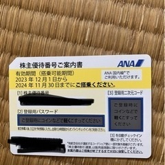 ANA株主優待券