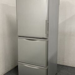 シャープ/SHARP 3ドア冷凍冷蔵庫 SJ-W351E-S 350L どっちもドア シルバー スリムタイプ 2019年製 中古家電 店頭引取歓迎 R7977