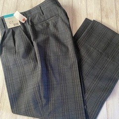 未使用　古河二高　夏用　スラックス　制服　　