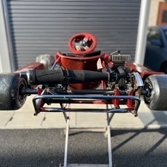 レーシングカート 車体 YAMAHA kt100sd ビエッセ　ブレーキ　エンジン始動参考動画あり　奈良県　広陵町の画像