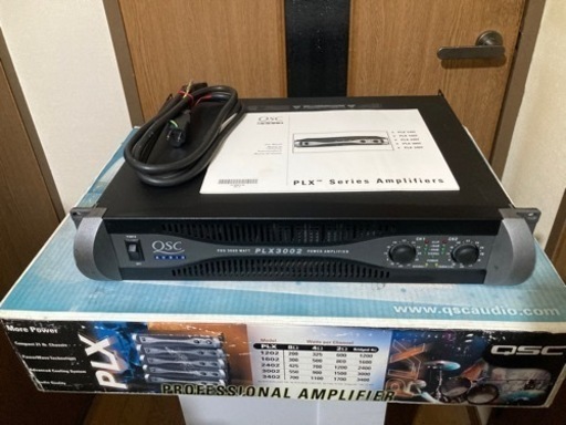 パワーアンプ PLX3002 900W＋900W