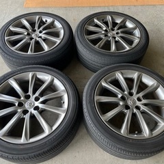 トヨタ 18インチ タイヤホイールセット 溝アリ!