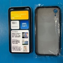 ★ホワイトsimフリーiPhoneXRの画像