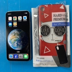 ★ホワイトsimフリーiPhoneXRの画像