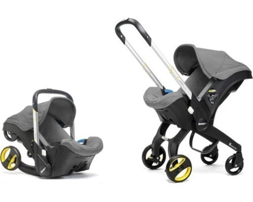 doona 1台でチャイルドシート&ベビーカーに変身!