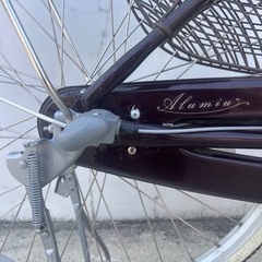 福岡発】BRIDGESTONEアルミーユ 24インチ 3段変速 ブラウン