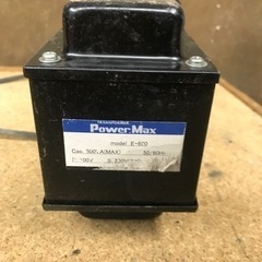 変圧器230Vから100V