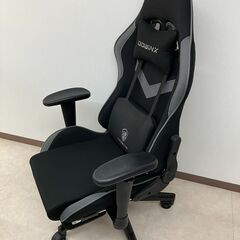 ゲーミングチェア オフィスチェア リクライニングチェアの画像