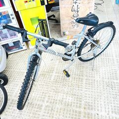 5/11ダンロップ/DUNLOP 自転車 SILHOUETTE DYNAMIC 26インチ シルバー