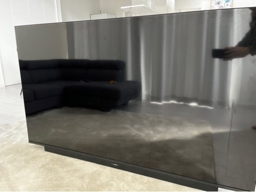 65型テレビ　ジャンク