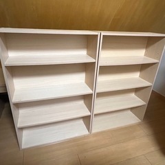 【お譲り先決定】 本棚　2つ