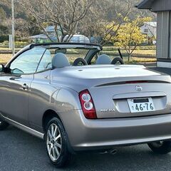 【マイクラC＋C】英国ニッサンUK・日本限定1500台オープンカー・電動メタルルーフ・5MT・無事故実走車・車検付き即納可能・地デジ・SDナビの画像