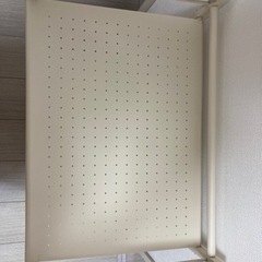 キャスター付きスチール製キッチンワゴンの画像