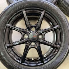 ザインEK ブラック◇14インチ 4.5J IS45 PCD100-4H エンケイ製 ザインEK ブラック◇14インチ 4.5J IS45 PCD100-4H エンケイ製
