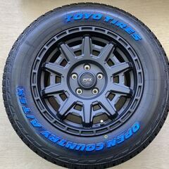 PPX D10X◆7J 16in IS35 PCD114.3-5H◆TOYO オープンカントリー AT EX 215/70R16 新品付 ホワイトレター◆デリカD5 RAV4 エクストレイル