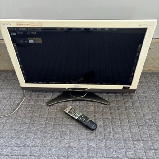 SHARP AQUOS 32型 液晶カラーテレビ LC-32SC1 ホワイト