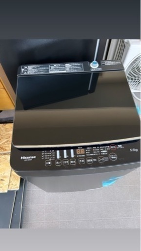 Hisense 洗濯機 HW-G55EK 5.5kg 2022年製 I248