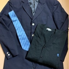 【ネット決済・配送可】クラーク高校制服　男子　ブレザー、ネクタイ...